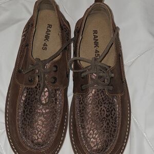 Women's Brown Leopard Print Shoes
